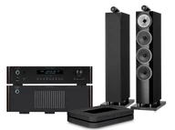 Zestawy stereo - Rotel RC-1572 MkII (czarny) + RB-1582 MkII (czarny) + Node (czarny) + 702 S3 (czarny) - miniaturka - grafika 1
