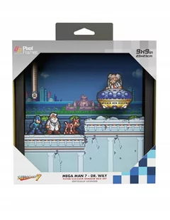 Pixel Frames Megaman 7 Dr Willy - Gadżety dla graczy - miniaturka - grafika 1