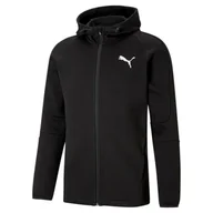 Bluzy sportowe damskie - Bluza z kapturem Puma Evostripe Core Fz, Mężczyźni - miniaturka - grafika 1
