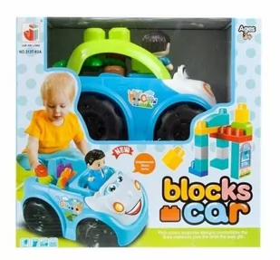 Mega Creative Klocki konstrukcyjne 30x28x17 Auto 313t-63a Wb12/24 - Zabawki konstrukcyjne - miniaturka - grafika 1
