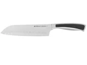 Noże kuchenne - Nóż Santoku z przetłoczeniami Premium 17,5 cm AMBITION - miniaturka - grafika 1