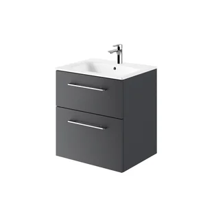 Koło Nova Pro Premium Umywalka z szafką 60x50,2 cm lava mat 501.320.00.1 - Szafki łazienkowe - miniaturka - grafika 1