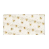 Podkładki na biurko - Ochronna podkładka Liście złotego słońca 100x50 cm - miniaturka - grafika 1