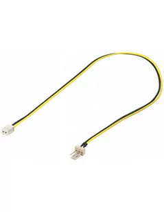 Goobay Wentronic wentylatora adapter sieciowy (3-biegunowy wtyk do monitora złącze 2-stykowe) Biały, biały 1 szt. - Kable komputerowe i do monitorów - miniaturka - grafika 2