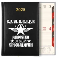 Kalendarze - KALENDARZ KSIĄŻKOWY PLANNER TERMINARZ DZIENNY A5 2025 PREZENT DLA SZWAGRA - miniaturka - grafika 1