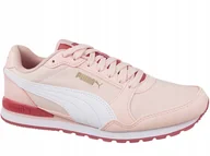 Buty sportowe damskie - Puma St Runner 384901 Buty Damskie Joggery Różowe - miniaturka - grafika 1