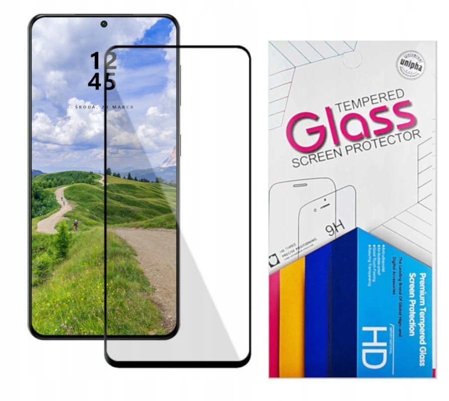 Szkło ochronne do Motorola G35 5G TEMPERED FULL GLUE 5D GLASS