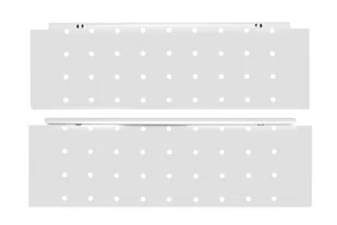 Bok Gtv Modern Box, Perforowany, Podwójny, H=210 Mm, L=450 Mm, Szary - Meble modułowe i akcesoria - miniaturka - grafika 1
