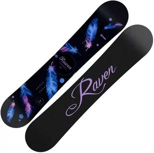 Deska snowboardowa Raven Mia Black 150 cm - Deski snowboardowe - miniaturka - grafika 1