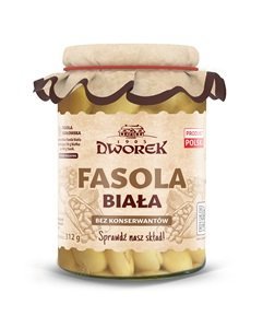 Dworek Fasola biała 520g