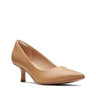 Półbuty damskie - Clarks Violet 55 Rae [camel leather] - rozmiar 39 - miniaturka - grafika 1