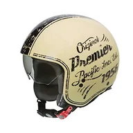 Kaski motocyklowe - Premier HELM ROCKER OR 20, jasnożółty/czarny, S - miniaturka - grafika 1