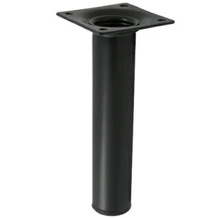 Noga meblowa okrągła stalowa Czarna 30x150mm Mod.4 - Meble modułowe i akcesoria - miniaturka - grafika 1