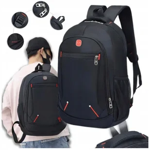 WZMOCNIONY POJEMNY plecak miejski sportowy turystyczny szkolny laptop 30L - Torby na laptopy WZMOCNIONY POJEMNY plecak miejski sportowy turystyczny szkolny laptop 30L - Torby na laptopy - miniaturka - grafika 1