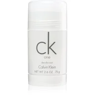 Dezodoranty i antyperspiranty unisex - Calvin Klein Calvin Klein CK One dezodorant w sztyfcie 75ml - miniaturka - grafika 1