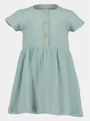 Sukienki i spódniczki dla dziewczynek - Blue Seven Sukienka letnia 919052 X Zielony Regular Fit - miniaturka - grafika 1