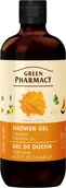 Kosmetyki do kąpieli - Green Pharmacy Żel pod Prysznic Kurkuma i Olejek Dyniowy 500ml - miniaturka - grafika 1