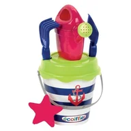 Zabawki do piasku - Ecoiffier Wiaderko 16 cm z akcesoriami Marynarka Wojenna 230 - miniaturka - grafika 1