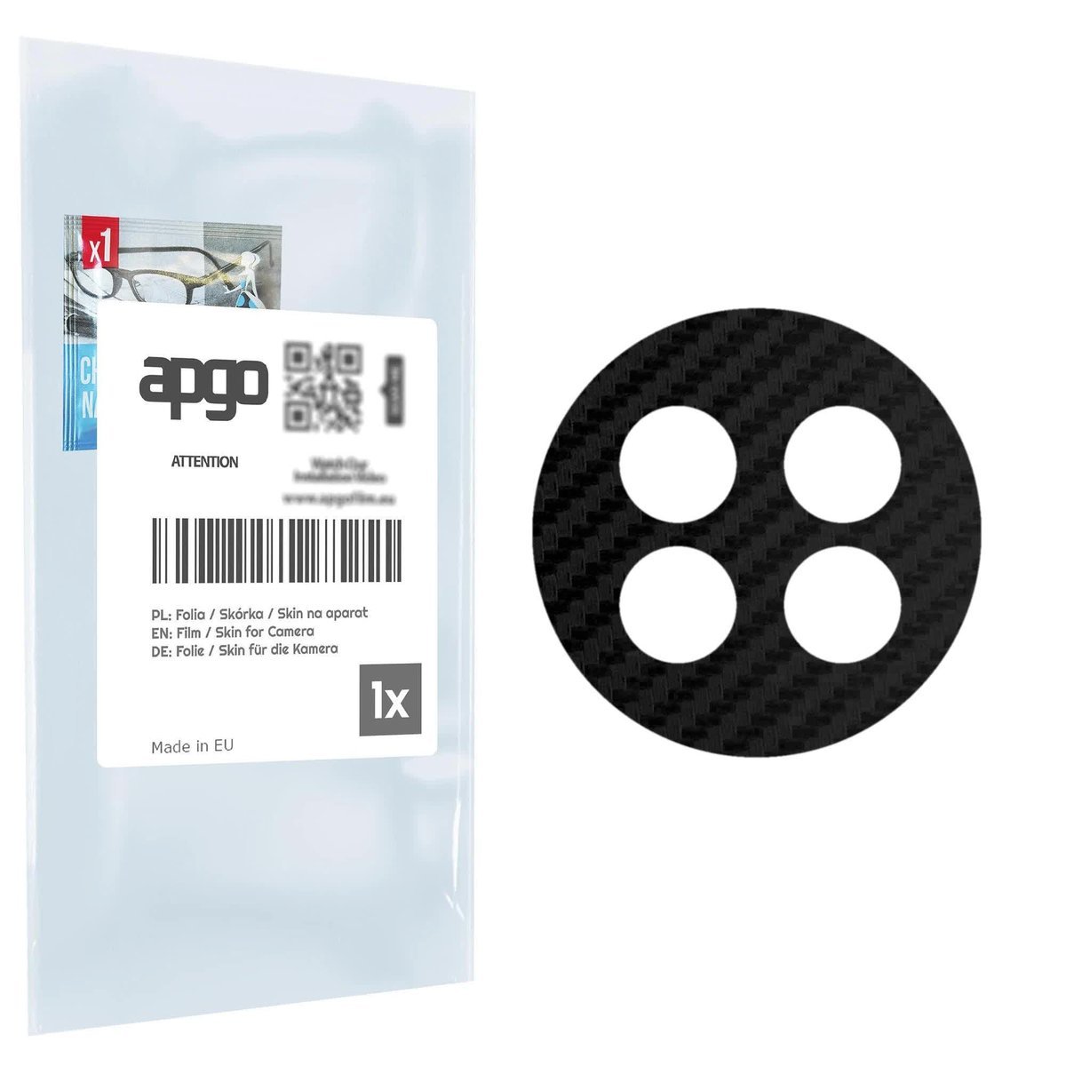 Folia naklejka skórka strukturalna na wyspę aparatu do Realme 13+ Plus 5G - różne kolory na kamerę, obiektyw apgo SKINS Lens Protector