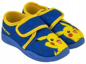 Kapcie damskie - Kapcie Papcie Trampki domowe do przedszkola na rzepy POKEMON PIKACHU r.25 - miniaturka - grafika 1