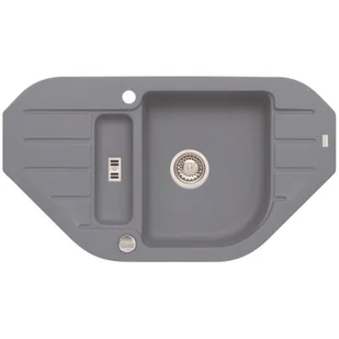 Alveus NIAGARA 60 STEEL 4126004 - Zlewozmywaki - miniaturka - grafika 1