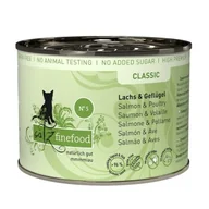 Mokra karma dla kotów - Catz finefood mokra karma dla kota Classic Adult Nr 5 Łosoś 6x200 g - miniaturka - grafika 1
