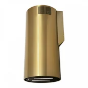 Okapy kuchenne - MAAN Malwa W 839 Złoty Połysk + Szkło - miniaturka - grafika 1