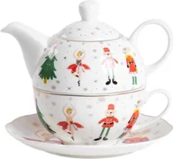 Dzbanki i imbryki - HOMLA Dzbanek LICOLA z filiżanką i spodkiem 0,2 l - miniaturka - grafika 1