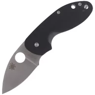 Noże - Nóż składany Spyderco Insistent G-10 Black Plain (C246GP) - miniaturka - grafika 1