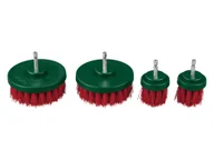 Akcesoria do mycia samochodu - PARKSIDE® Szczotki do tapicerki / Szczotka do kół i felg / Zestaw do polerowania / Nakładki polerskie (Szczotka do czyszczenia tapicerki, 4 sztuki) - miniaturka - grafika 1