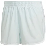 Spodenki damskie - Spodenki damskie adidas Marathon 20 miętowe HL1476 L4" - miniaturka - grafika 1