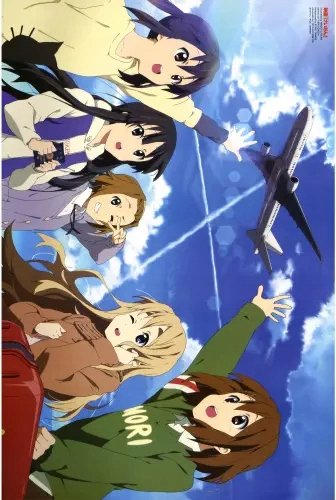 Plakat Anime Manga K-on! KON_063 A2 (custom)
