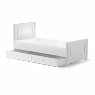 Łóżka dla dzieci i młodzieży - Łóżko 90x200 z szufladą ines elegant white - miniaturka - grafika 1