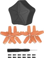 Akcesoria do drona - SunnyLife ŚMIGŁA POMARAŃCZOWE + ETUI DO DJI AVATA - 4 SZT. - miniaturka - grafika 1