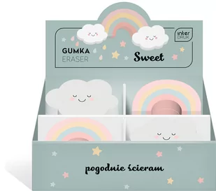 Interdruk, Gumka do ścierania SWEET - Gumki biurowe - miniaturka - grafika 1
