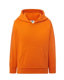 Bluza dziecięca robocza z kapturem pomarańczowa roz. 3/4 - Bluzy dla dziewczynek - miniaturka - grafika 1