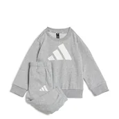 Odzież sportowa dziecięca - adidas Uniseks - niemowlęta ESSENTIALS BIG LOGOJOGGER, medium grey heather/white, 3-4 Years - miniaturka - grafika 1