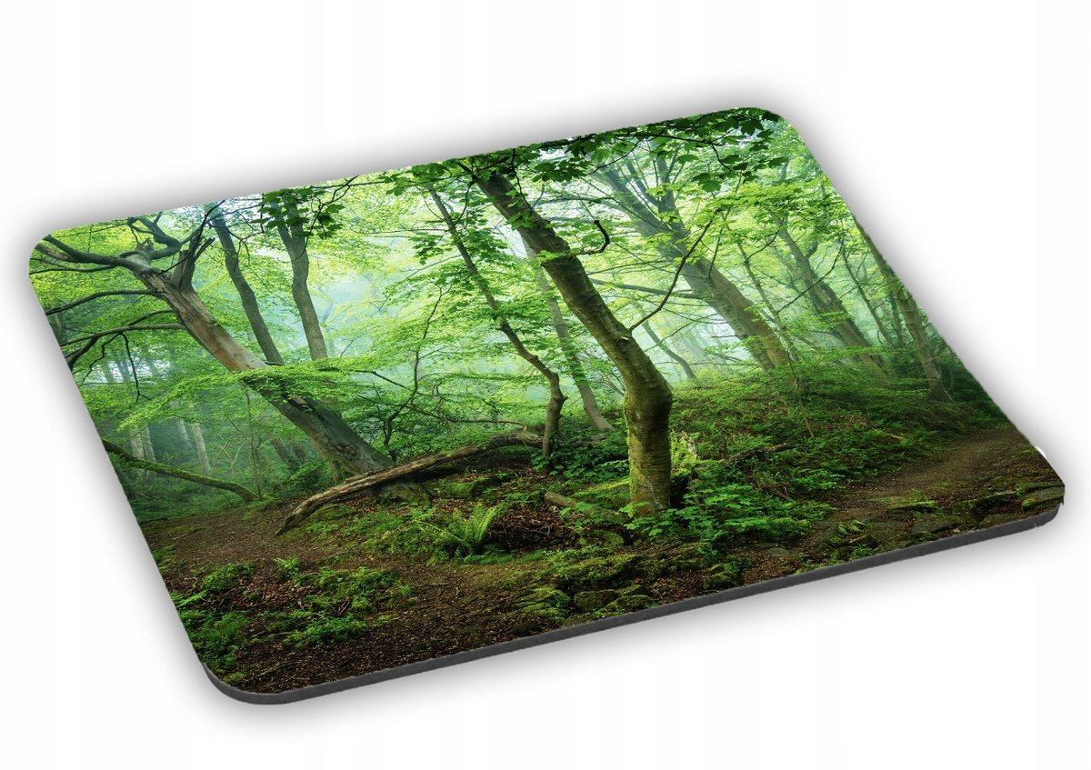 PODKŁADKA POD MYSZ Z Nadrukiem 22x18 cm Dowolny Napis Tekst Prezent