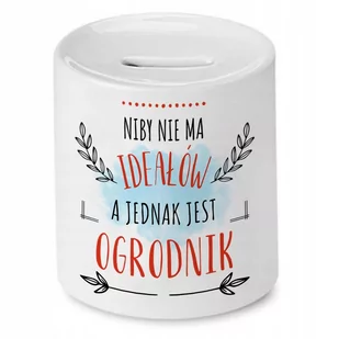 Skarbonka Dla Ogrodnika na Urodziny na Prezent z Nadrukiem ze Zdjęciem - Skarbonki - miniaturka - grafika 1