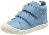 Buty dla dziewczynek - Bisgaard Buty dziecięce uniseks Sara V First Walker, niebieski A, 19 EU - miniaturka - grafika 1