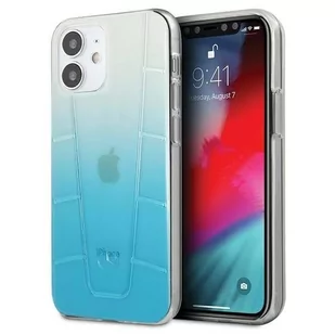 Mercedes MEHCP12SCLGBL iPhone 12 mini 5,4" niebieski/blue hardcase Transparent Line - Etui i futerały do telefonów - miniaturka - grafika 1