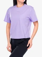 Koszulki i topy damskie - Koszulka damska Salomon Trackline S/S Tee - violet tulip - miniaturka - grafika 1