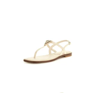 Damskie Sandały GUESS RAINEY4 FLJRA4PAF21-CREAM – Beżowy - Sandały damskie - miniaturka - grafika 1