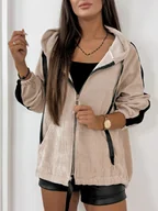 Bluzy damskie - BLUZA SEDIF BEŻOWA ONE SIZE - Ubra - miniaturka - grafika 1