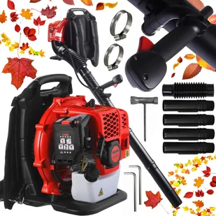 DMUCHAWA PLECAKOWA spalinowa do liści i śniegu 2200W MP-0077 MAJSTER POLSKA - Dmuchawy i odkurzacze do liści - miniaturka - grafika 1