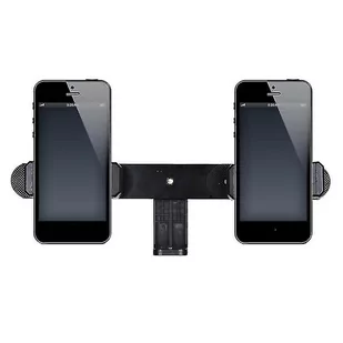 Influencerzy Internet Celebrity Podwójny uchwyt na telefon do statywu Selfie Stick - Selfie stick - miniaturka - grafika 1