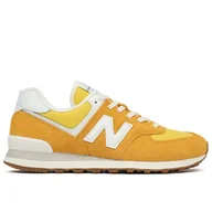 Buty sportowe damskie - Buty New Balance U574RC2 - pomarańczowe - miniaturka - grafika 1