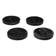 Obrusy i serwetki - Secret De Gourmet Podkładki pod kubki MARBLE, Ø 10 cm, 4 sztuki - miniaturka - grafika 1