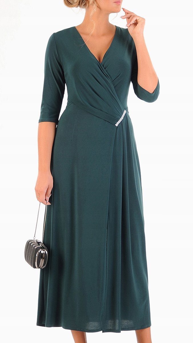 Sukienka Loren 50 letnia damska na wesele elegancka na komunie wizytowa