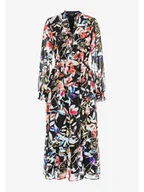 Sukienki - More & More Sukienka w kolorze czarnym ze wzorem - miniaturka - grafika 1